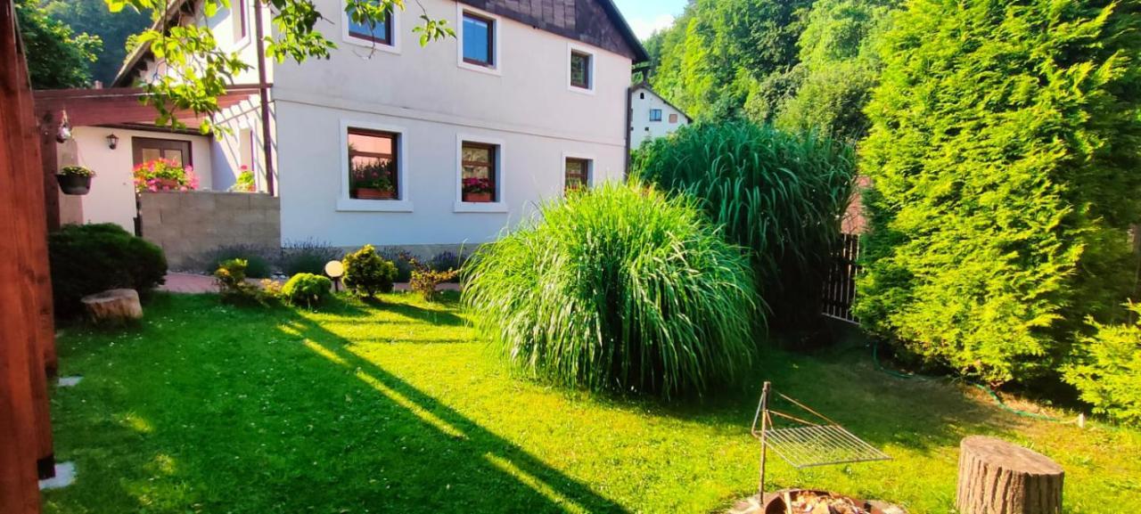 Wellness apartmán Bělá Decin Exterior foto