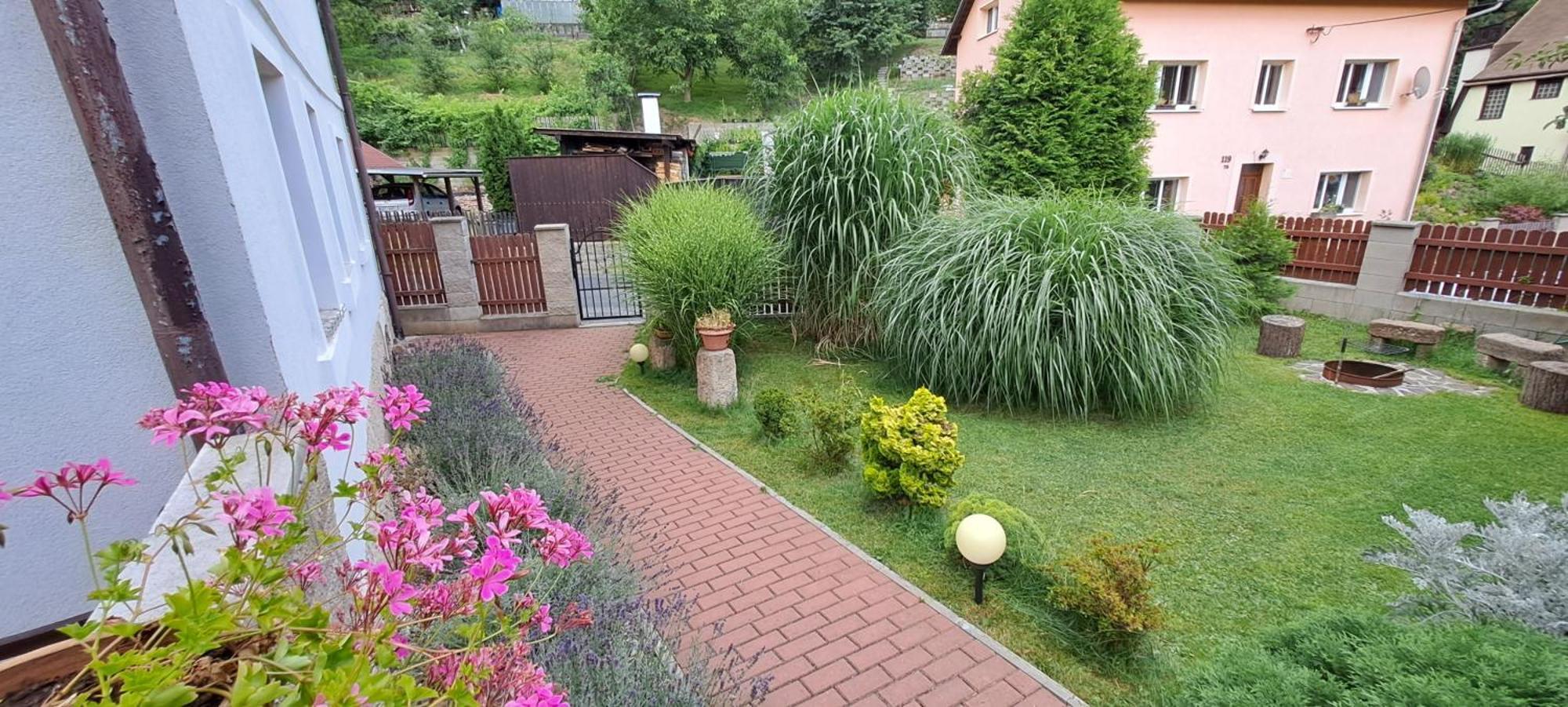 Wellness apartmán Bělá Decin Exterior foto